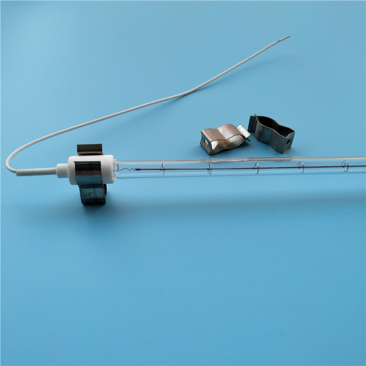 圓瓷頭紅外線石英鹵素加熱管