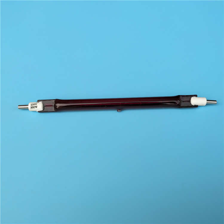 夾式紅色石英玻璃加熱管