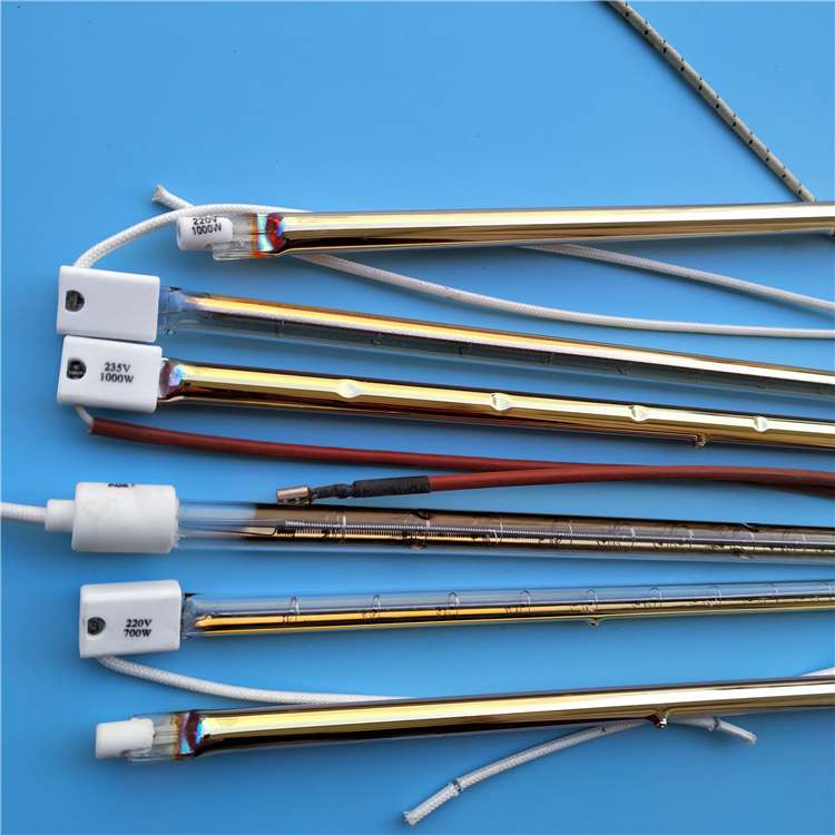 鹵素紅外線石英鍍金管